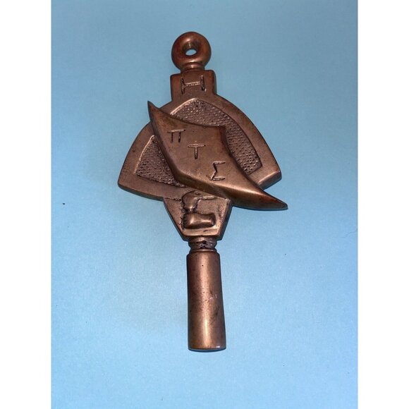 Vintage Brass Pi Tau Sigma Mechanical Engineering Fraternity Honor Society Key - Picture 7 of 10